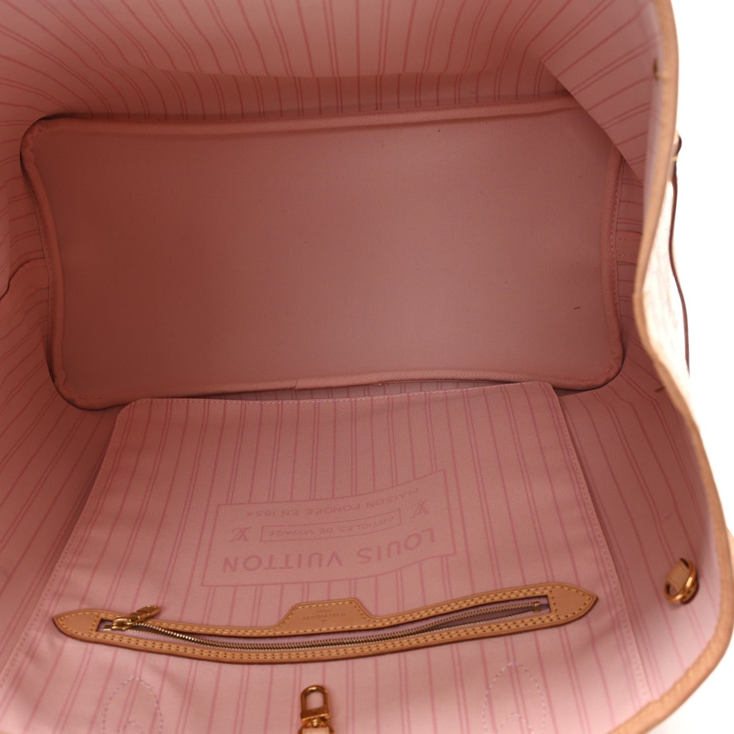 Damier Azur Neo Neverfull GM Rose Ballerine
