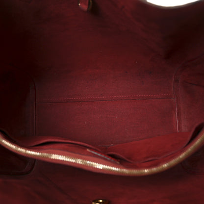 Louis Vuitton Calfskin Monogram Kimono Tote Cherry 5 of 11