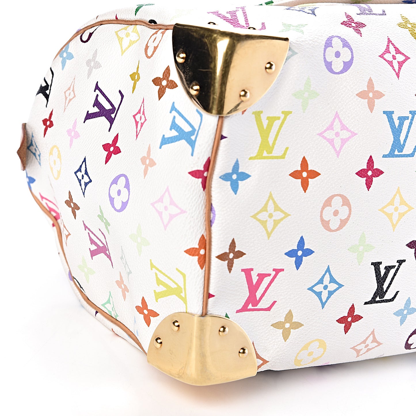 Monogram Multicolor Speedy 30 White