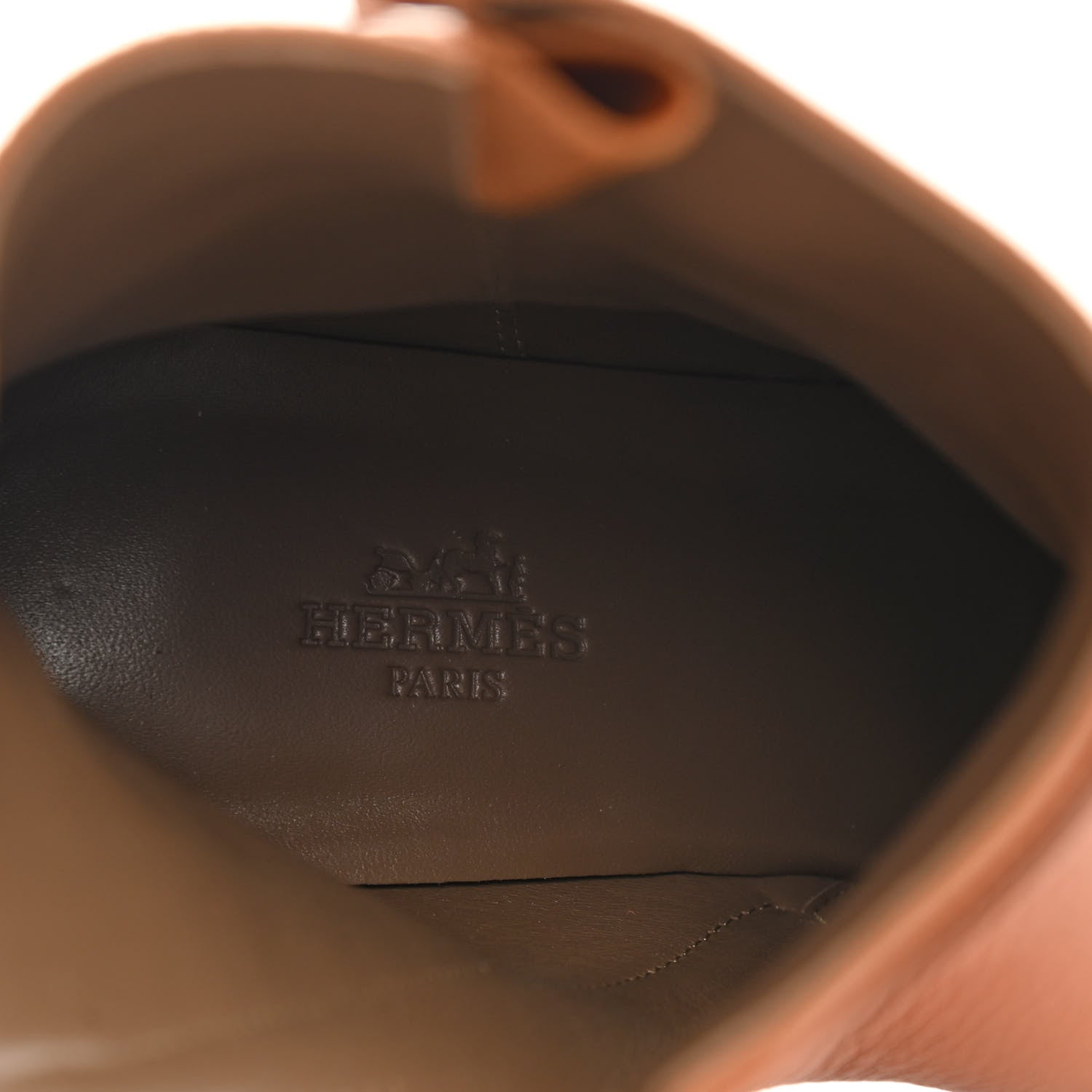 Hermes Calfskin Saint Germain Ankle Boots 37.5 Gold 7 of 9