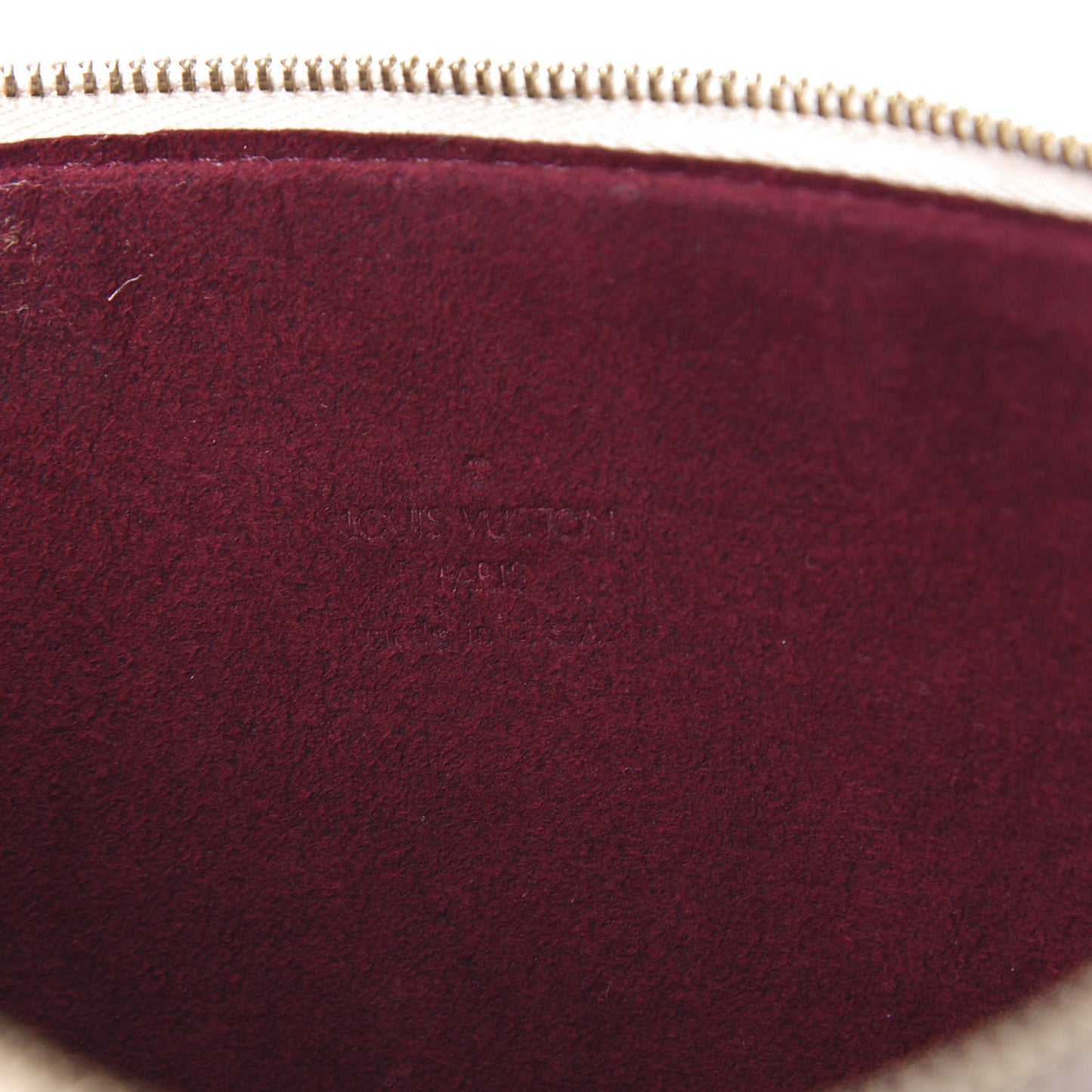 Monogram Multicolor Pochette Accessories White