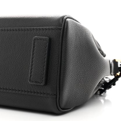 Versace Grained Calfskin Small La Medusa Top Handle Bag Black 10 of 10