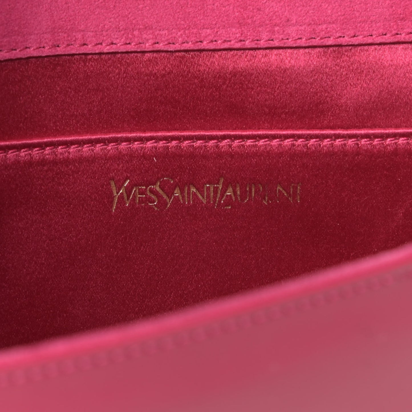 Patent Monogram Large Belle De Jour Clutch Fuchsia