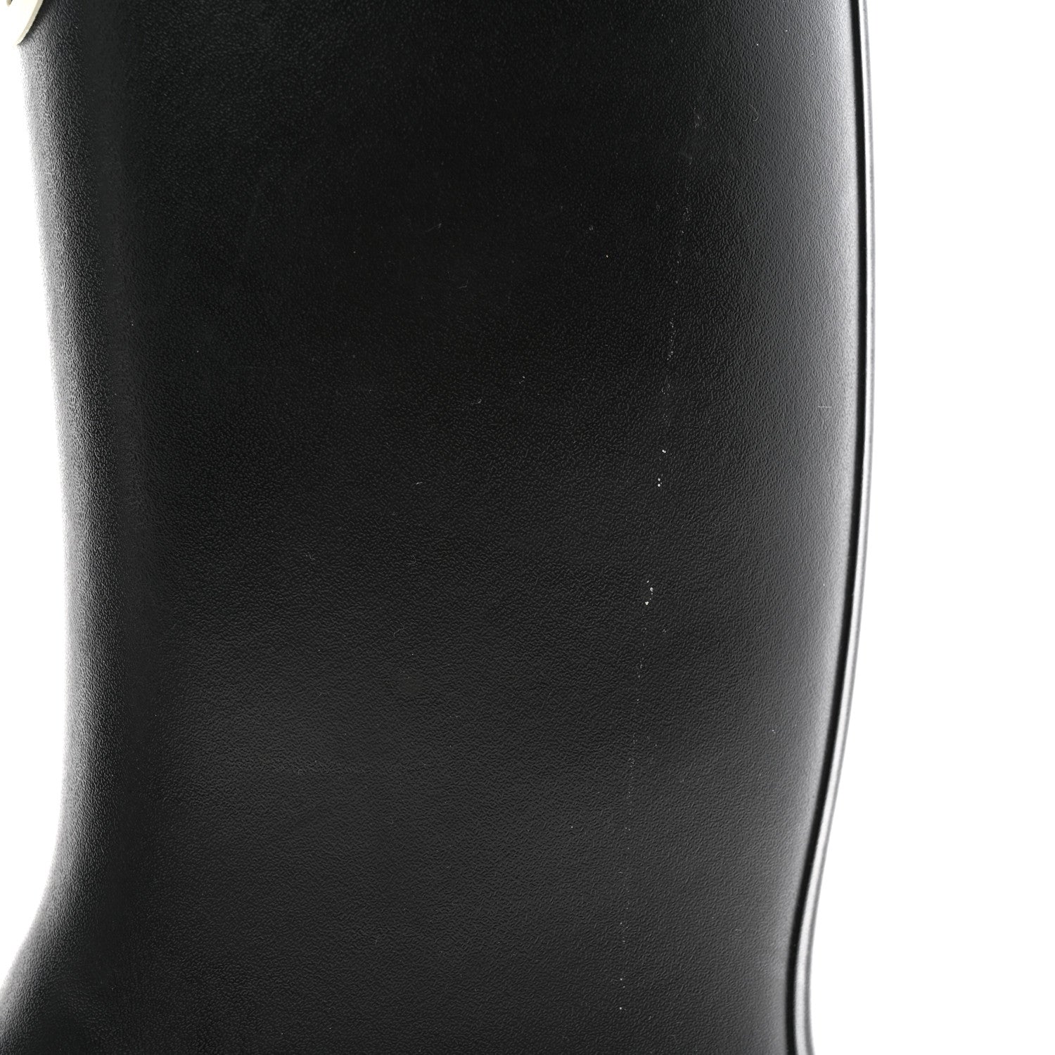 Chanel Caoutchouk CC High Boots 38 Black 13 of 19