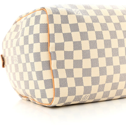 Louis Vuitton Damier Azur Speedy 30 8 of 9