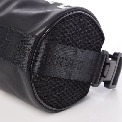 Chanel Rubber Nylon Mesh Small Sport Duffle Black 9 of 9