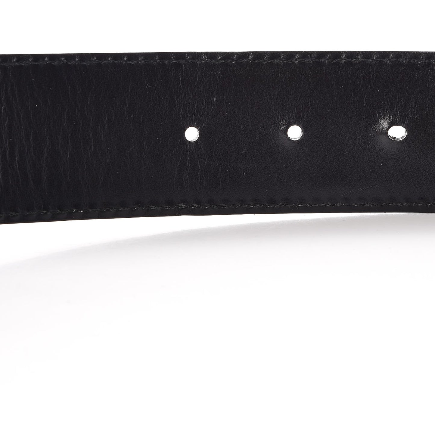 Guccissima Interlocking G Belt 100 40 Black