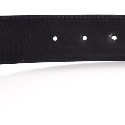 Gucci Guccissima Interlocking G Belt 100 40 Black 5 of 7