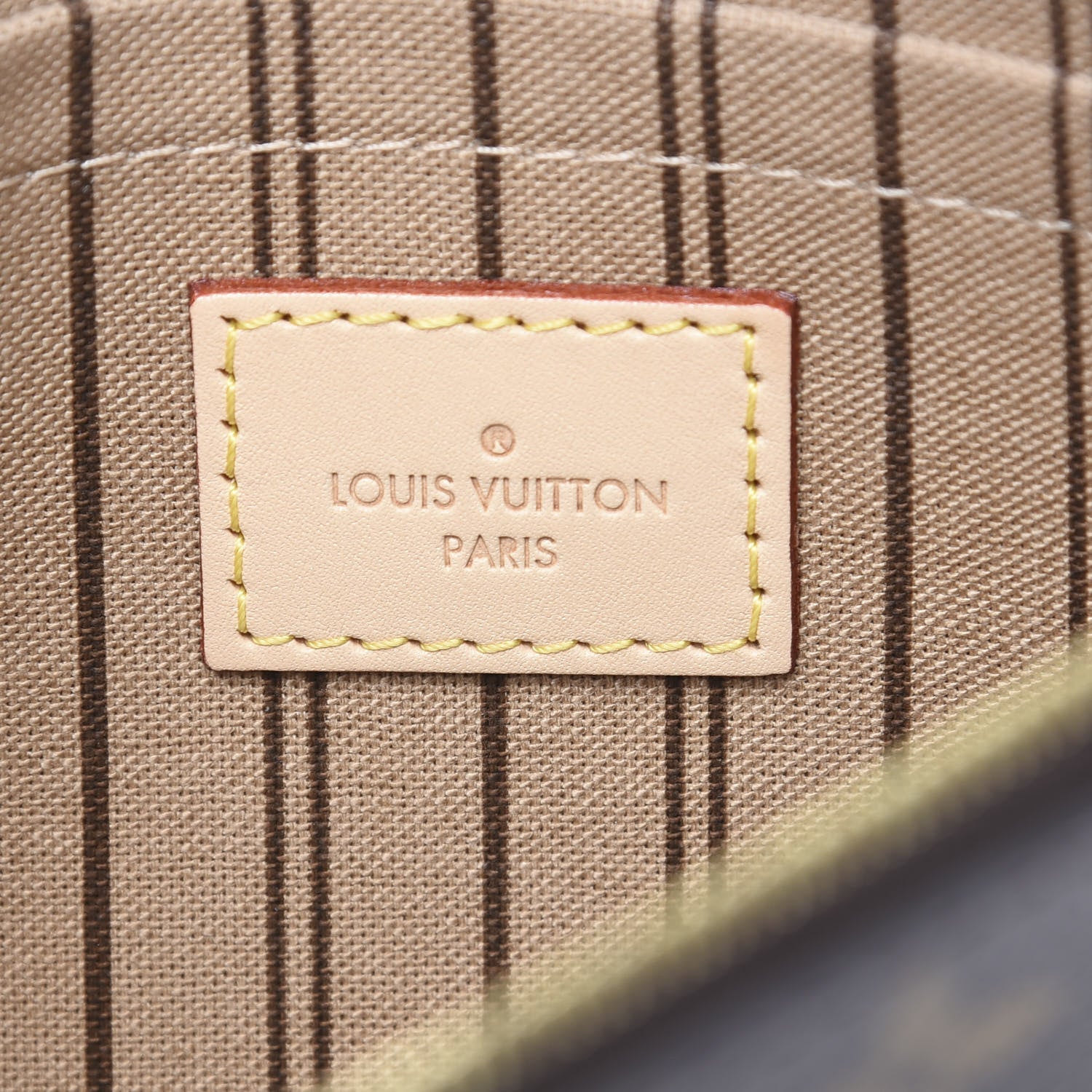 Louis Vuitton Monogram Neverfull MM GM Pochette 6 of 7