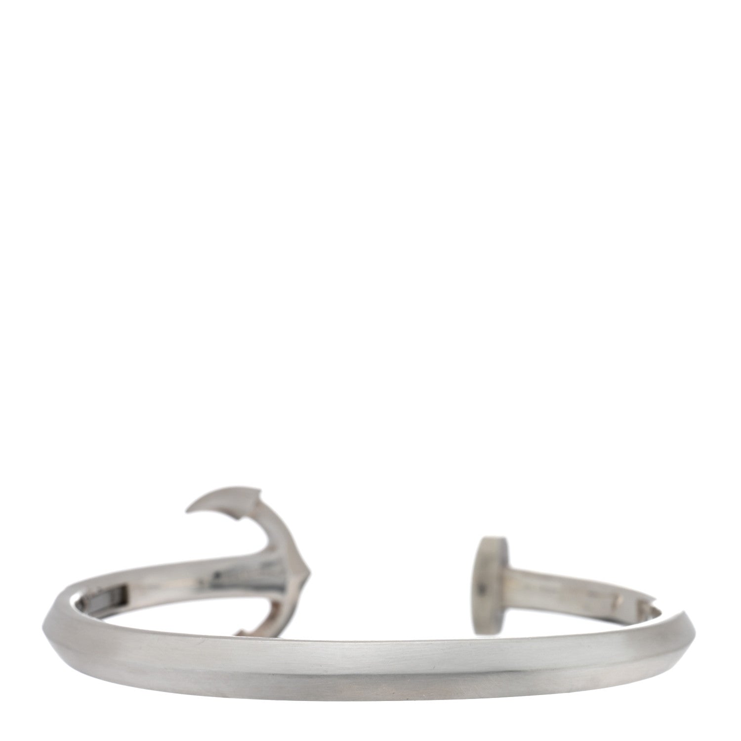David Yurman Sterling Silver Lapis Lazuli Maritime Anchor Cuff Bracelet 2 of 3