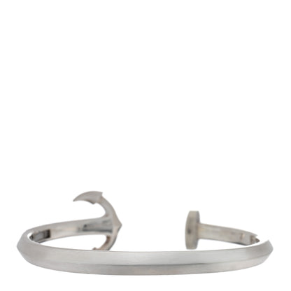 David Yurman Sterling Silver Lapis Lazuli Maritime Anchor Cuff Bracelet 2 of 3