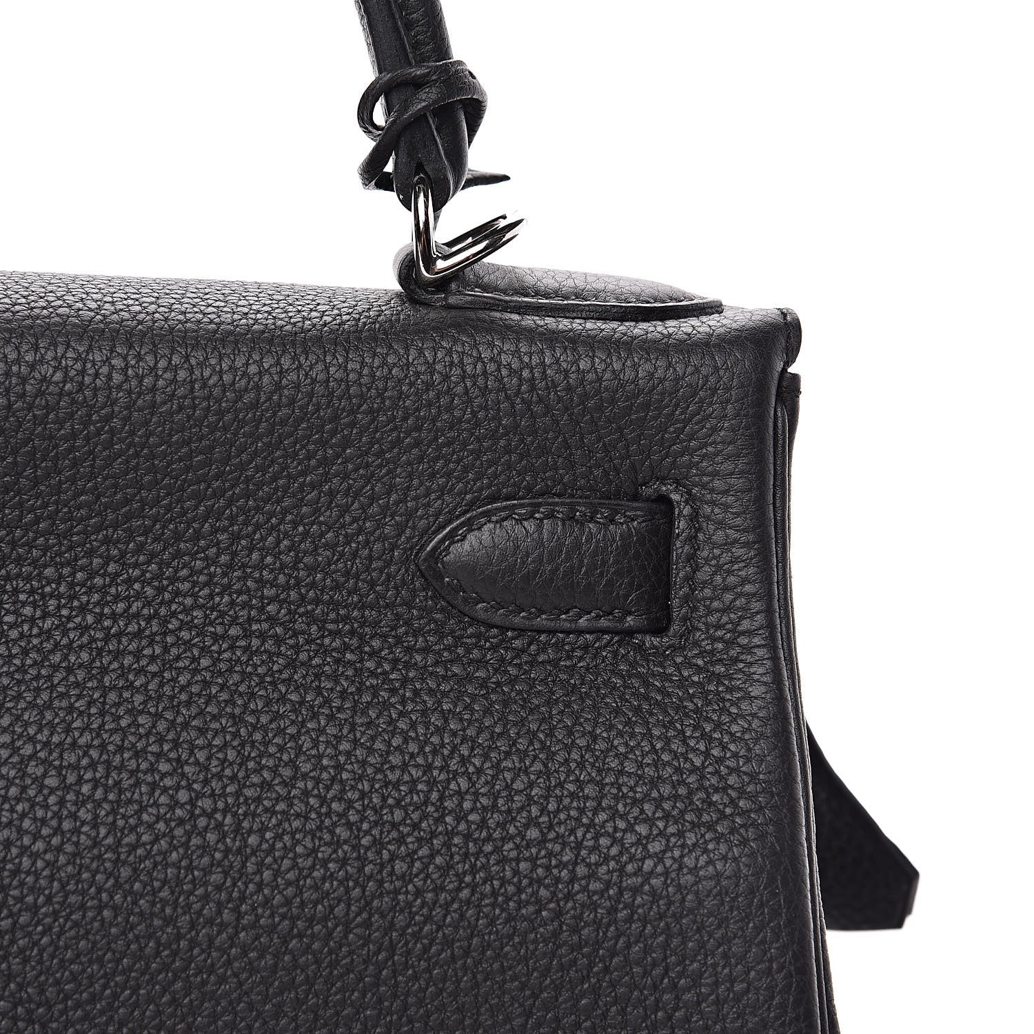 Hermes Togo Kelly Retourne 28 Black 20 of 31