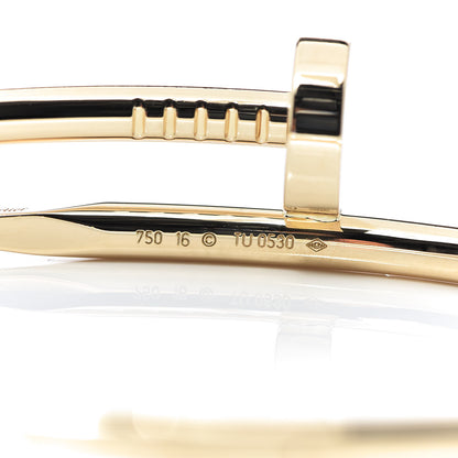 Cartier 18K Yellow Gold Juste Un Clou Bracelet 16 4 of 4