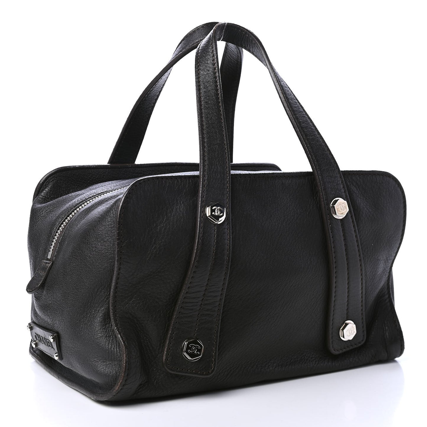 Deerskin Medium Bolt Bag Black