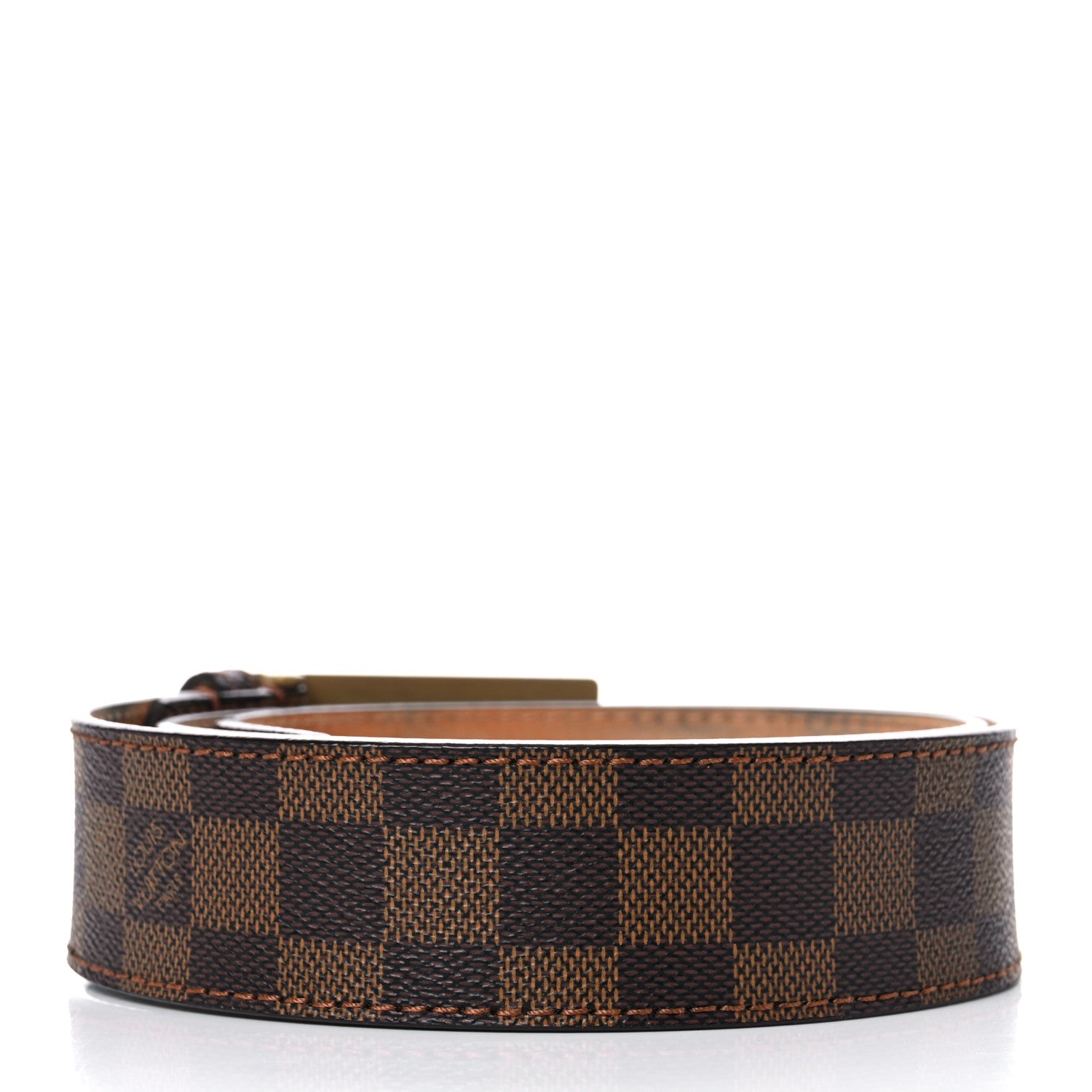 Louis Vuitton Damier Ebene Inventeur Belt 90 36 2 of 10