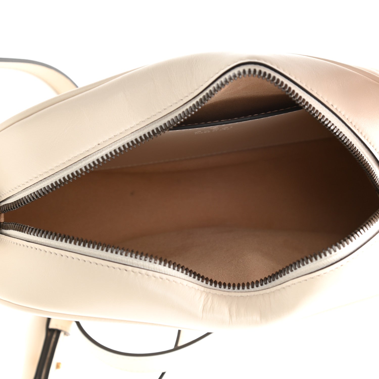 Gucci Calfskin Matelasse Small GG Marmont Chain Shoulder Bag White 5 of 8