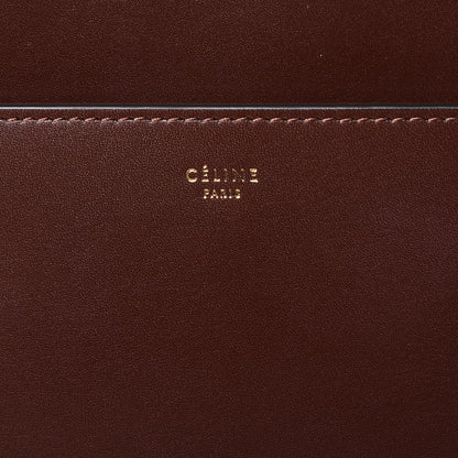 Celine Supersoft Calfskin Sangle Bucket Bag Burgundy 6 of 8
