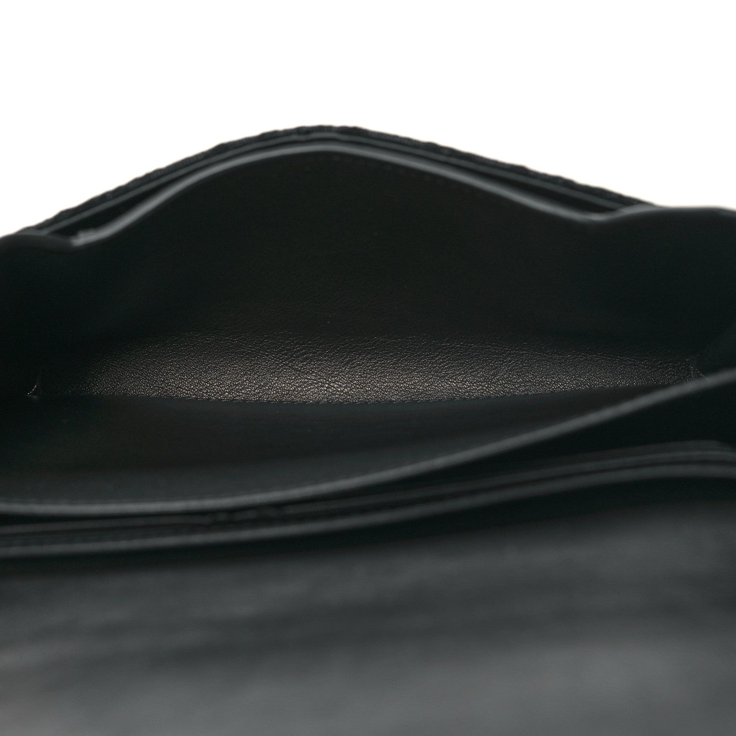 Christian Dior Oblique Smooth Calfskin Elite Shoulder Pouch Black 6 of 12