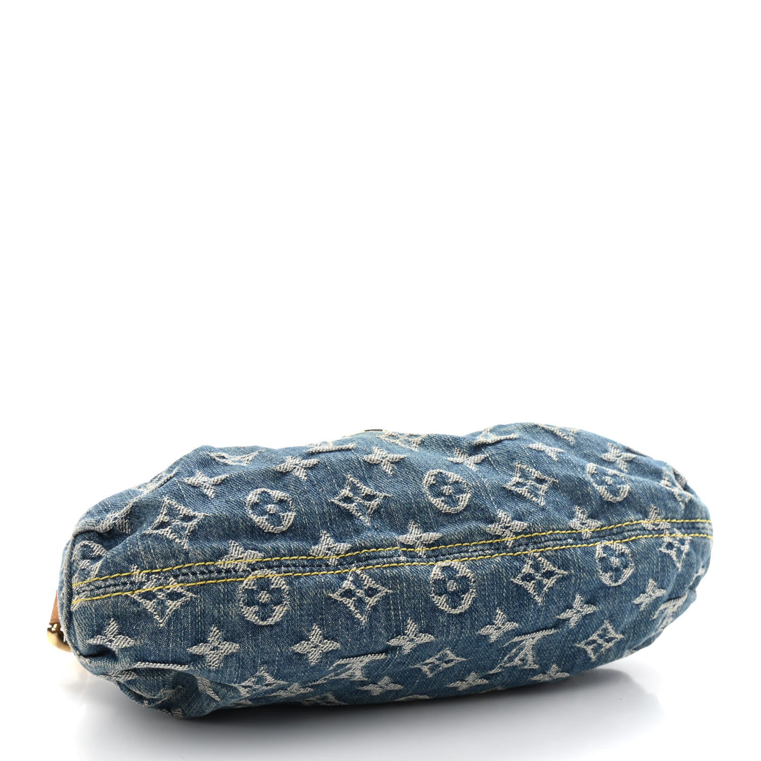Louis Vuitton Monogram Denim Mini Pleaty Blue 4 of 9