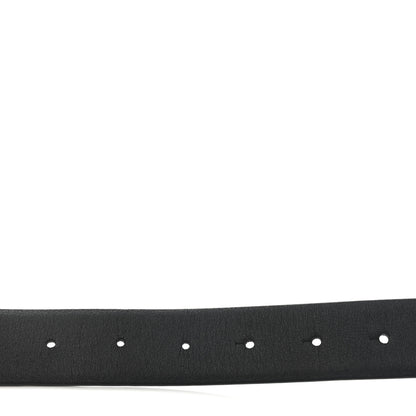 Chanel Calfskin CC Reversible Belt 90 Black Burgundy 3 of 6