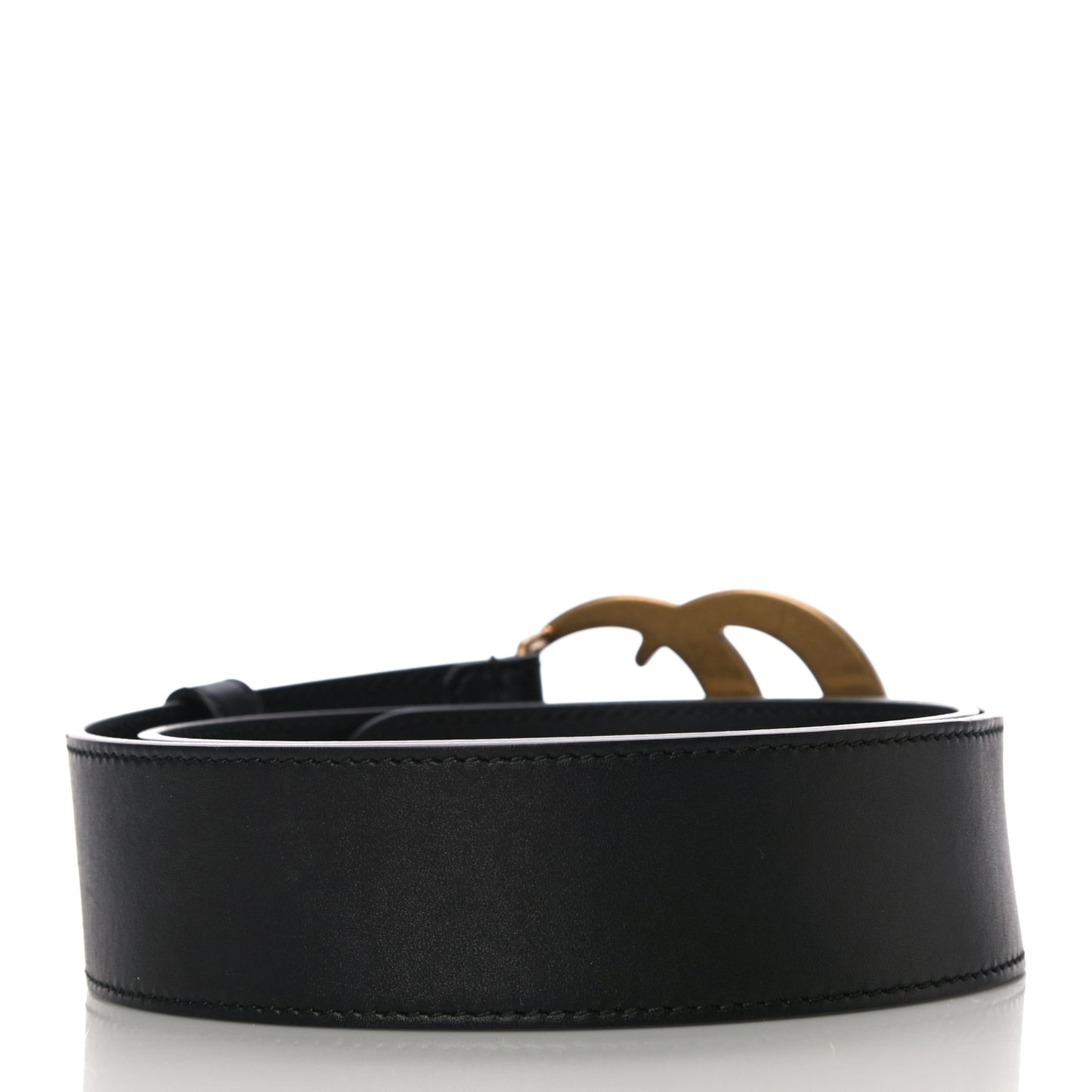 Calfskin Double G 40mm Belt 75 30 Black