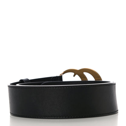 Gucci Calfskin Double G 40mm Belt 75 30 Black 2 of 16