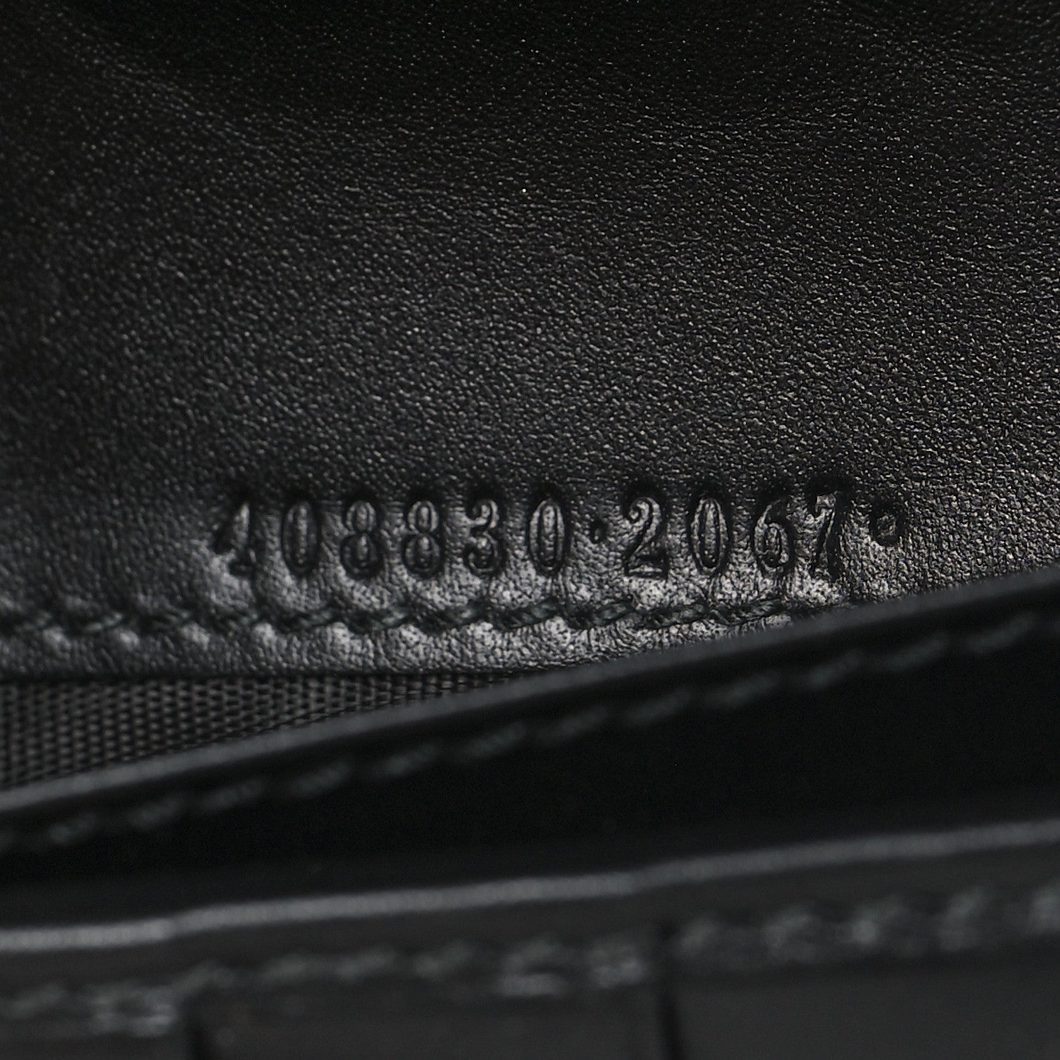 Gucci Guccissima Signature Web New Web Continental Wallet Black 8 of 9