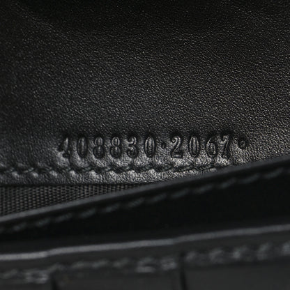 Gucci Guccissima Signature Web New Web Continental Wallet Black 8 of 9