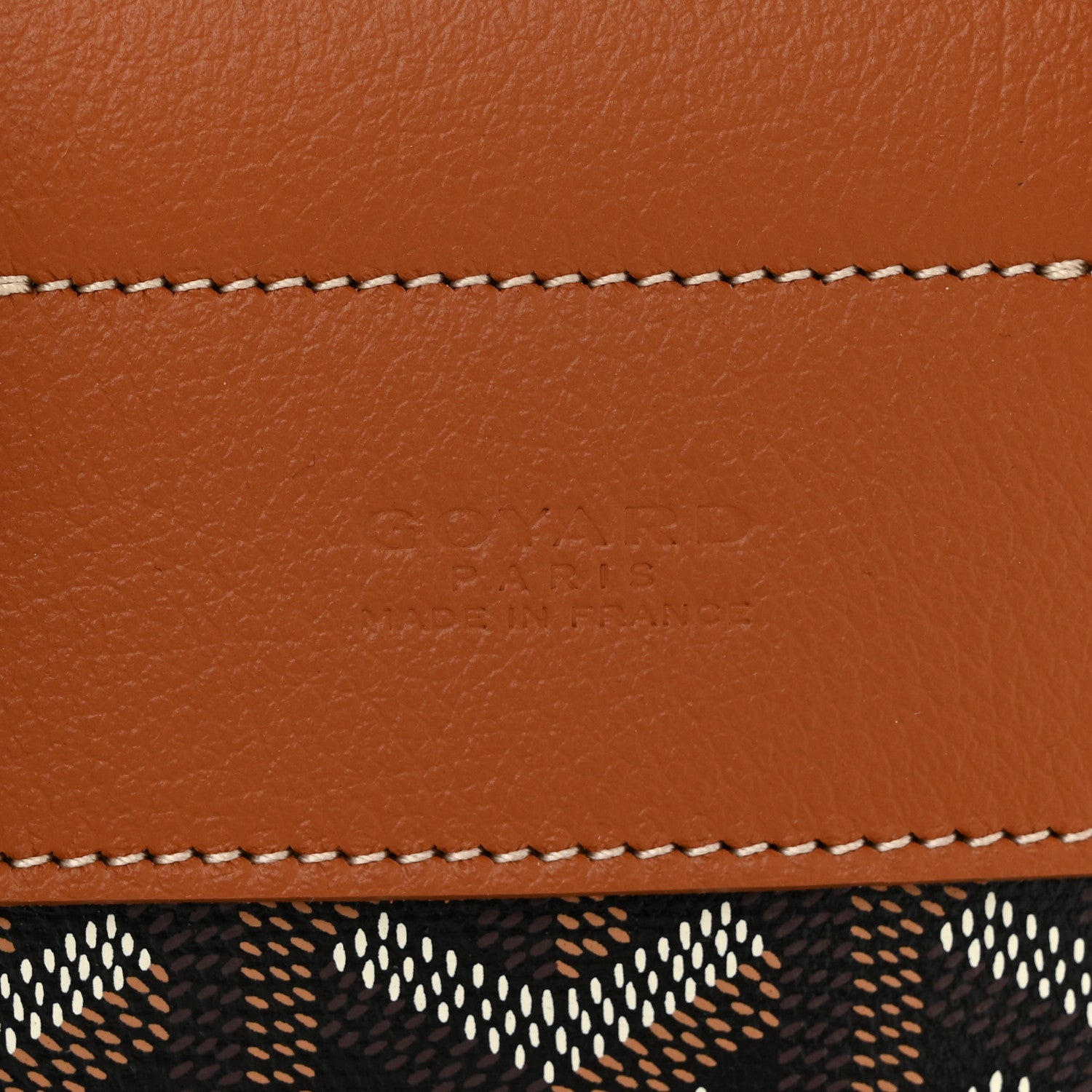 Goyard Goyardine Calfskin Mini Alpin Backpack Black Gold 6 of 9