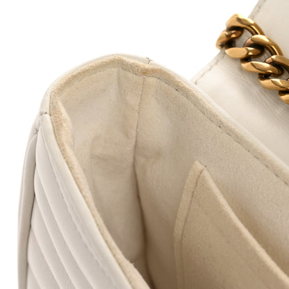 Louis Vuitton Calfskin New Wave Chain PM White 11 of 15