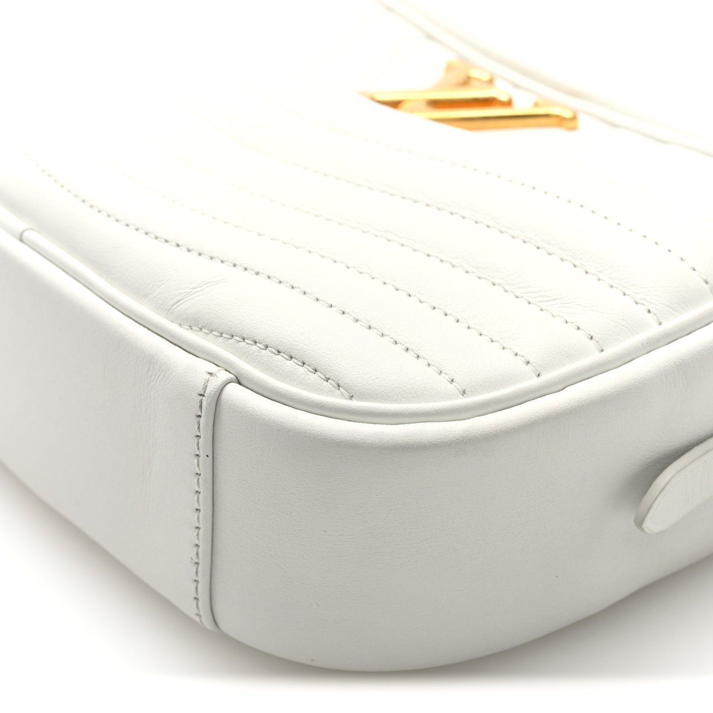 Calfskin New Wave Camera Bag White