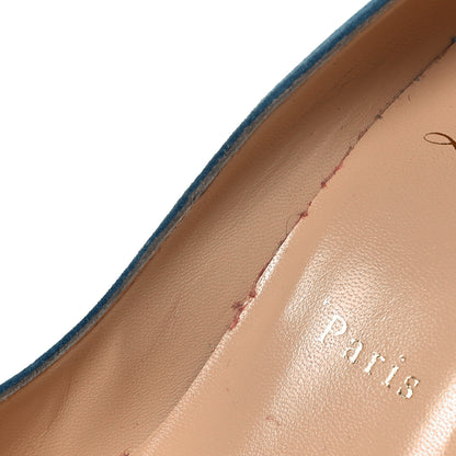 Christian Louboutin Suede So Kate 100 Pumps 37.5 Positano 8 of 8
