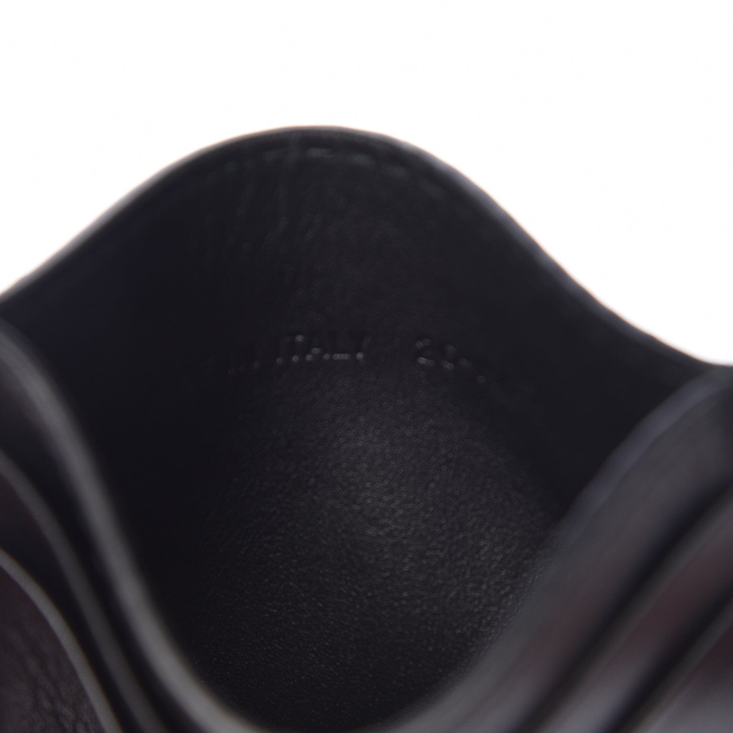 Christian Dior Calfskin D-Fence Card Holder Black 6 of 6