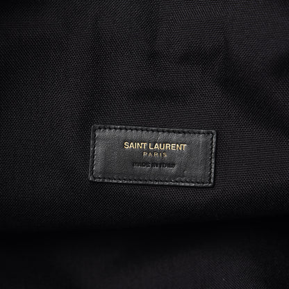 Saint Laurent Canvas Vinyl Record Print Hunting Rucksack Backpack Black 6 of 9