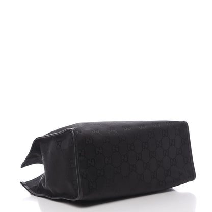 Gucci Econyl Nylon Monogram Large Off The Grid Tote Bag Black 4 of 10