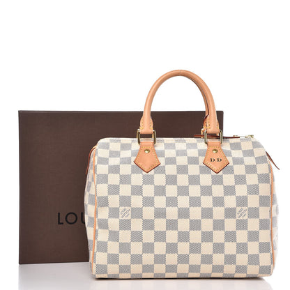 Louis Vuitton Damier Azur Speedy 25 13 of 13