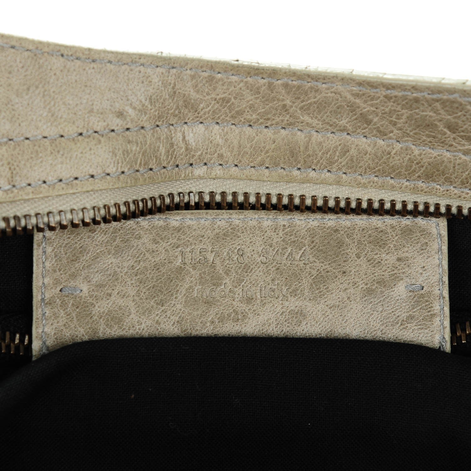 Balenciaga Chevre Classic Hardware City Greige 7 of 7