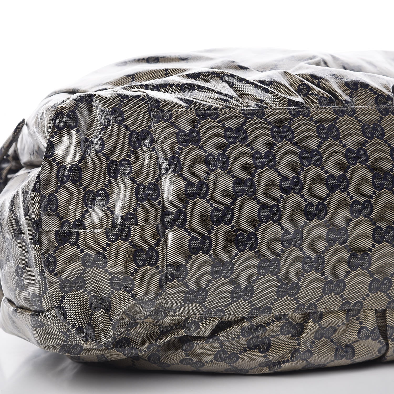 Gucci Crystal Monogram Hysteria Tote Navy Blue 10 of 13