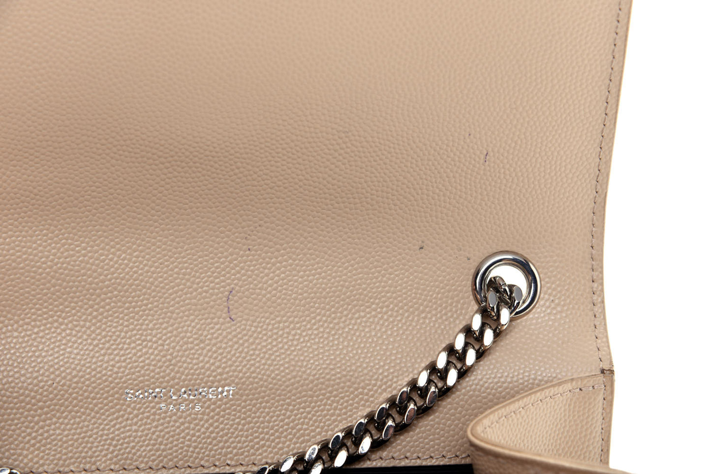 Grain De Poudre Small Monogram Kate Satchel Nude Powder