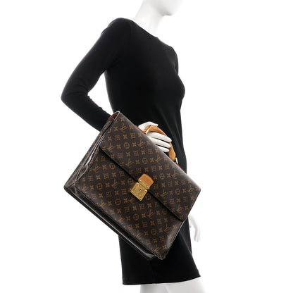 Louis Vuitton Monogram Canvas Robusto 1 Compartment Briefcase 2 of 8