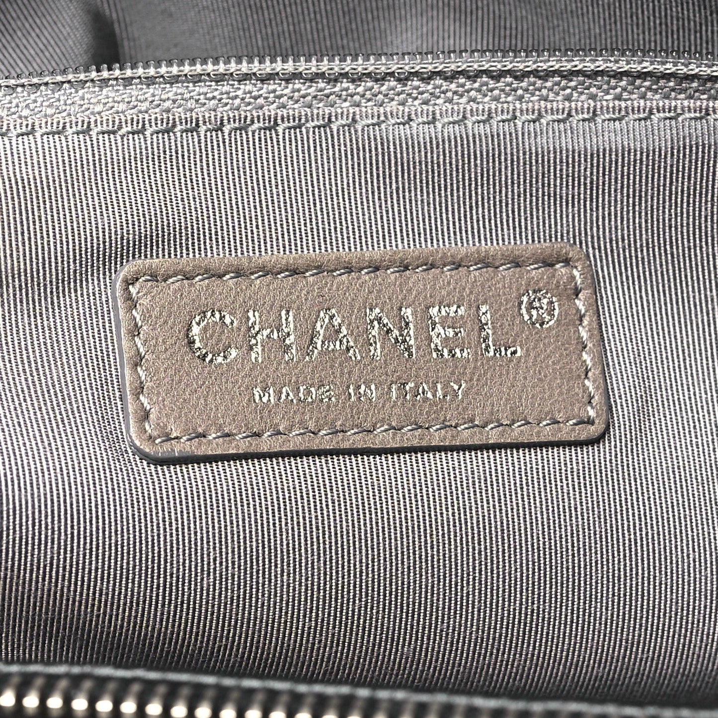 Soft Caviar Quilted CC Timeless Tote Black