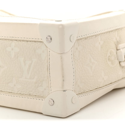 Louis Vuitton Taurillon Monogram Solar Ray Soft Trunk Powder White Powder White 9 of 11