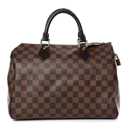 Louis Vuitton Damier Ebene Speedy 30 1 of 14
