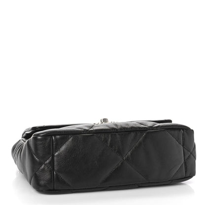 Chanel Lambskin Quilted Medium Chanel 19 Flap Black 4 of 9
