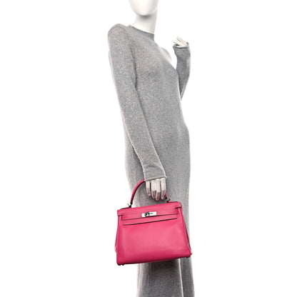 Hermes Epsom Candy Kelly Retourne 28 Rose Tyrien Tosca 2 of 21