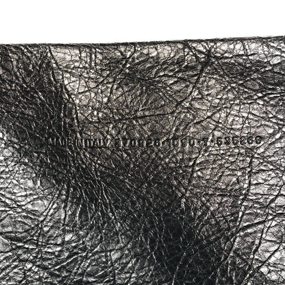 Balenciaga Agneau Graffiti Papier A6 Zip Around Tote Black White 8 of 11