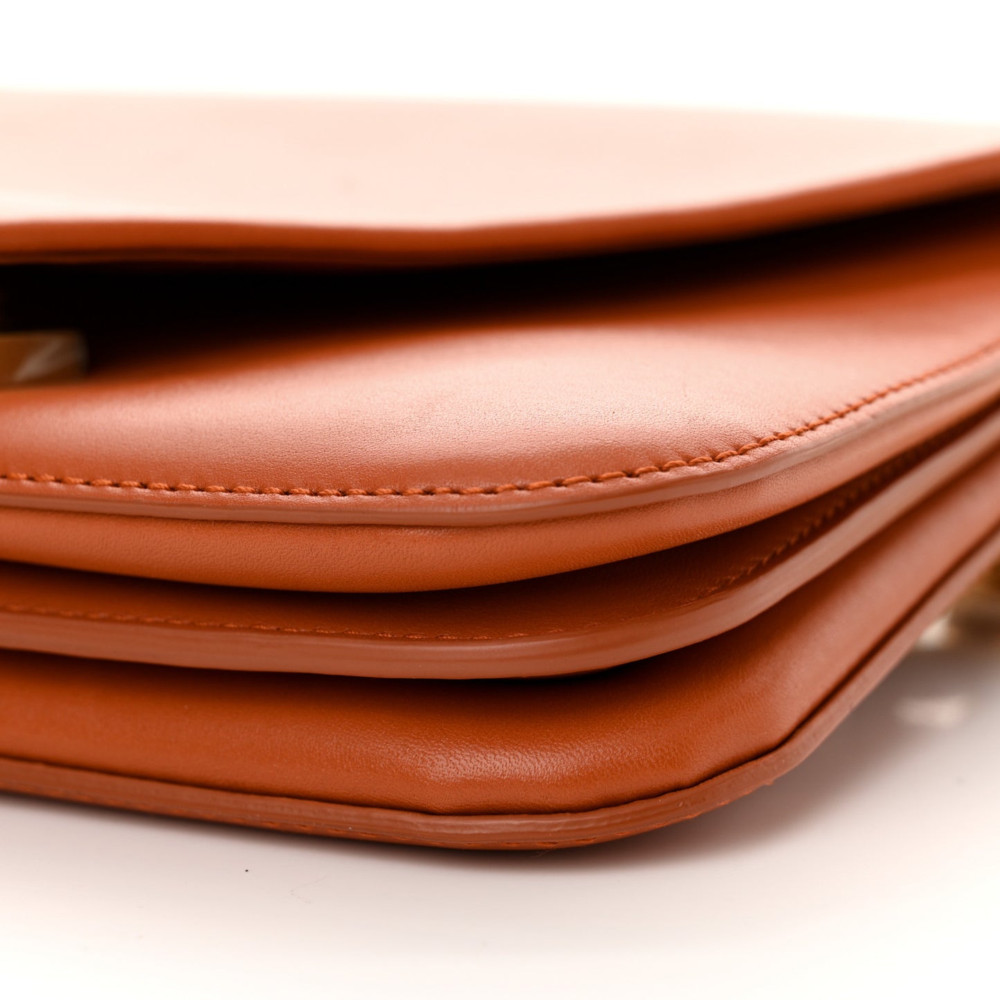 Calfskin Mount Envelope Bag Maple