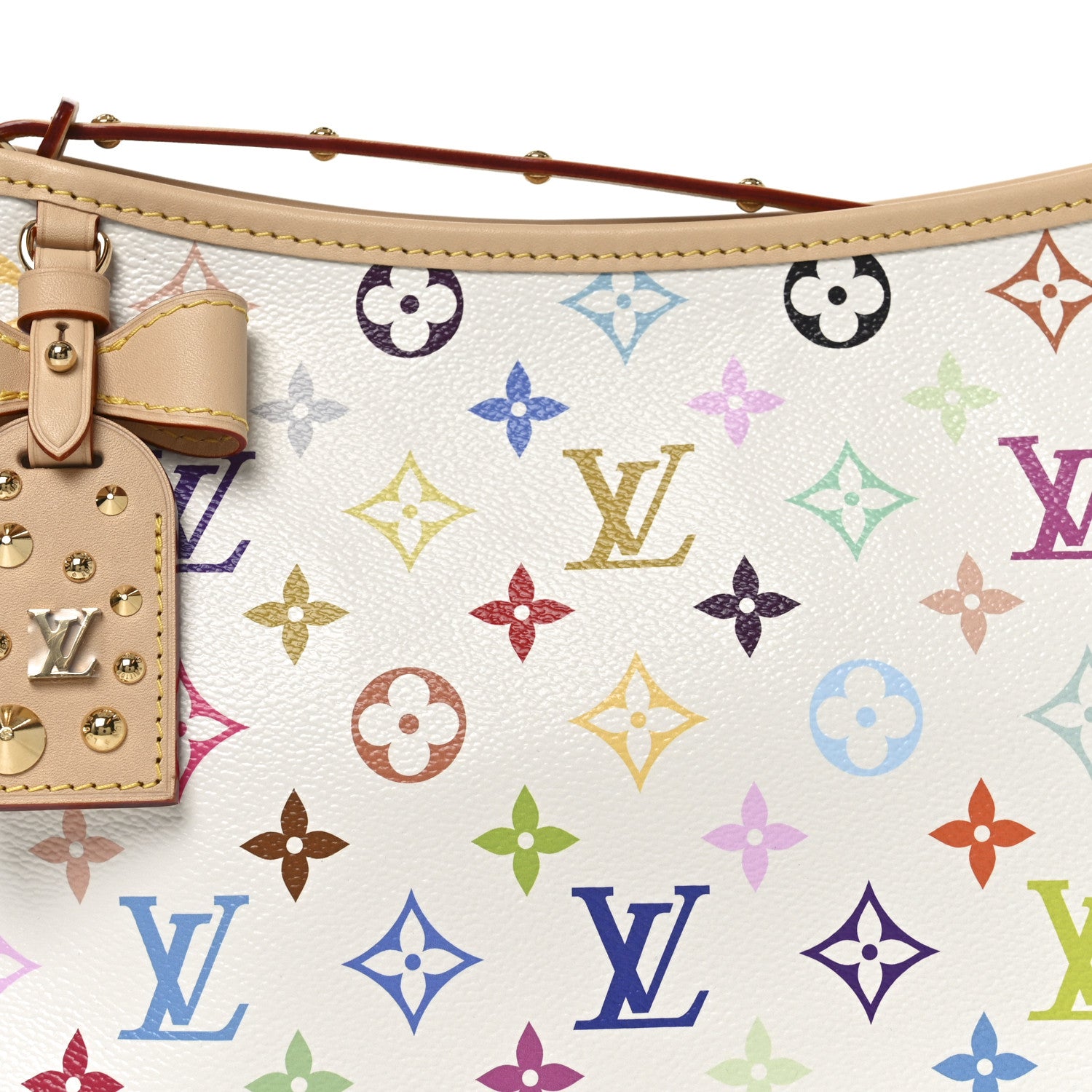 Louis Vuitton LV X TM Monogram Multicolor CarryAll East West White 7 of 9