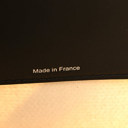 Delvaux Linen Canvas Supple Calfskin Pin Daily Surpique Bucket Naturel Black 7 of 11