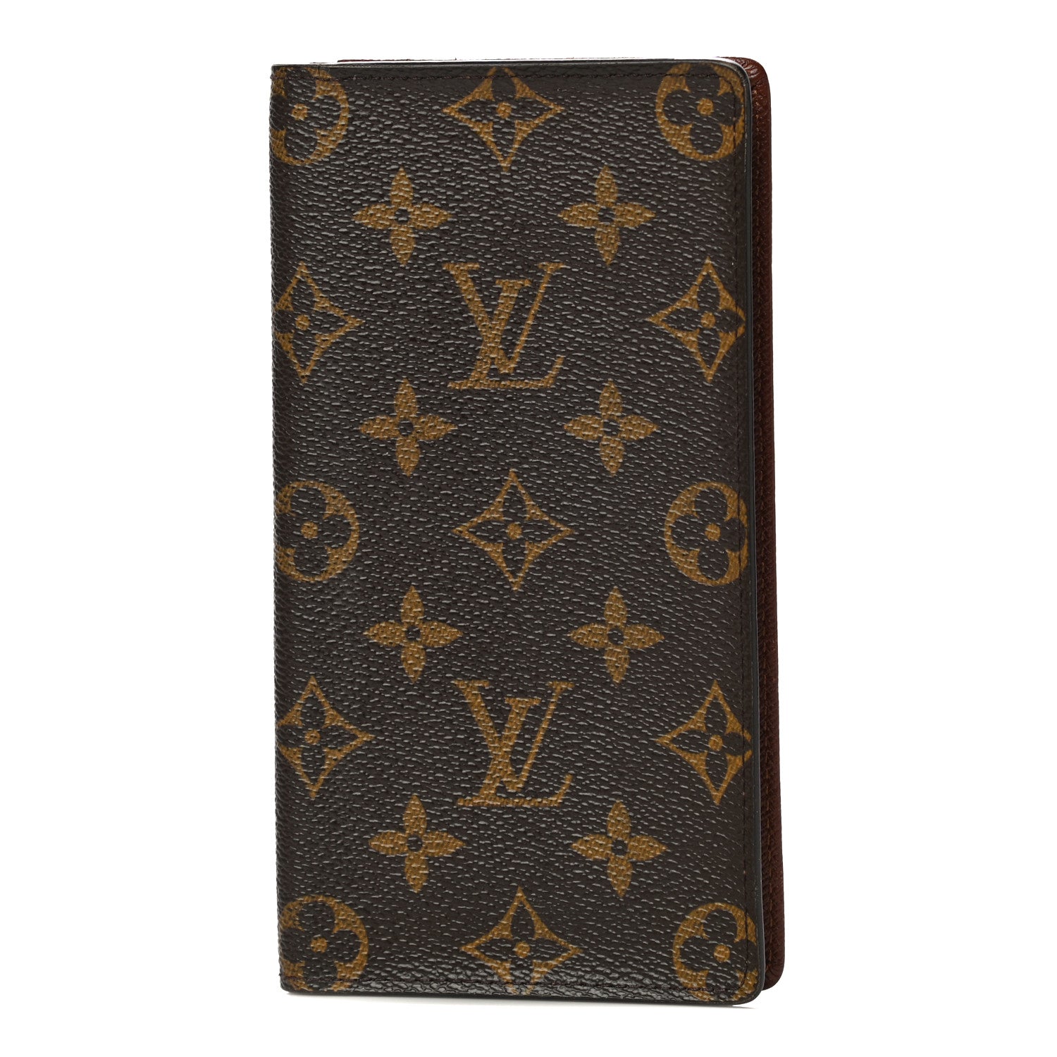 Louis Vuitton Monogram Checkbook Holder Case Wallet 1 of 12